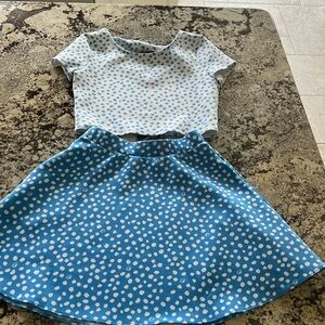 Lilly Pulitzer matching set skirt and top